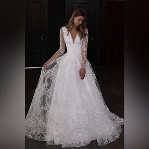 Olivia Bottega Lace A-line Wedding Dress
